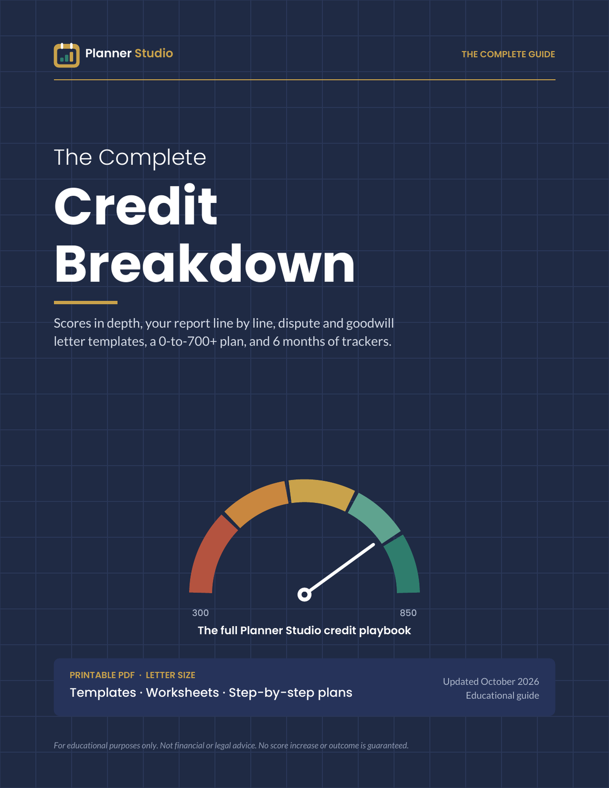 The Complete Credit Breakdown
